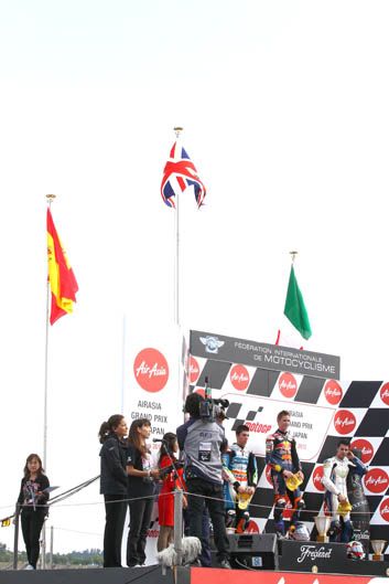 Kent en el podium