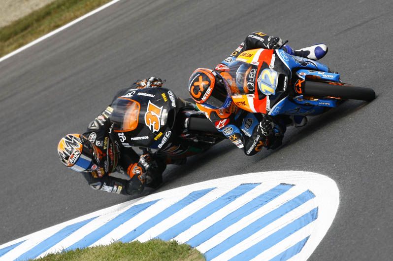 Márquez y Ajo en carrera