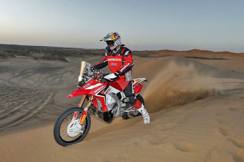 Felipe Zanol. Honda HRC CRF450 Rally