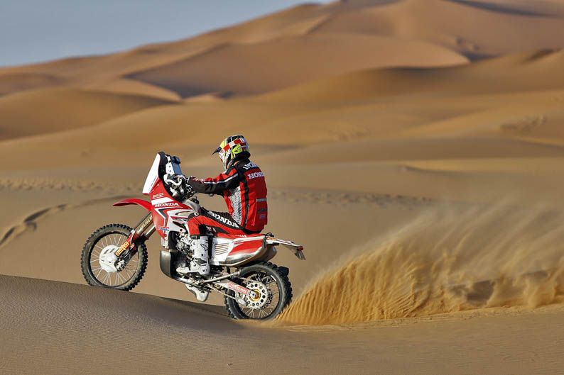 Pizzolito. Honda HRC CRF450 Rally
