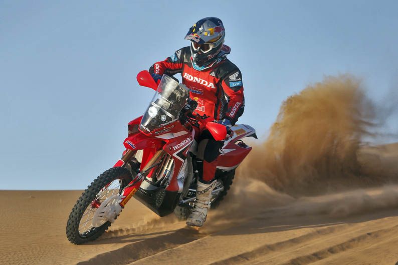 Helder Rodrigues. Honda HRC CRF450 Rally