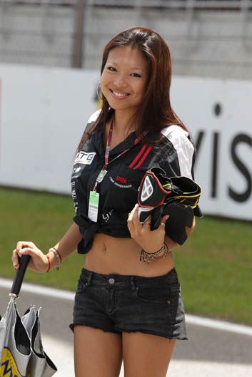 Las chicas del GP de Malasia 2012