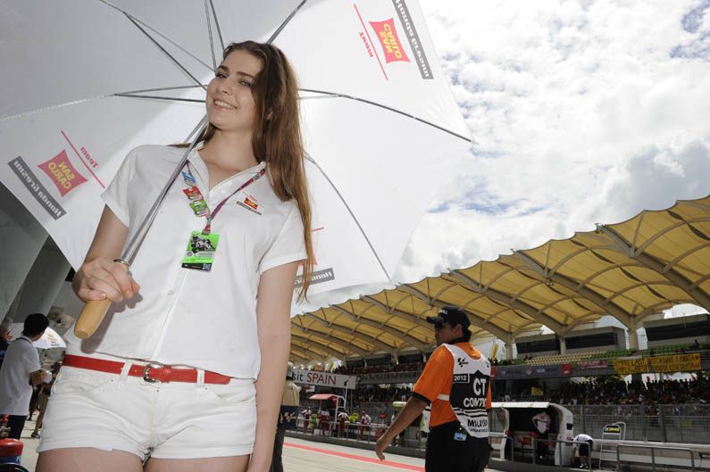 Las chicas del GP de Malasia 2012