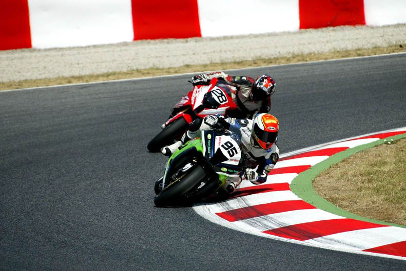 Erik Morillas, piloto en el CEV