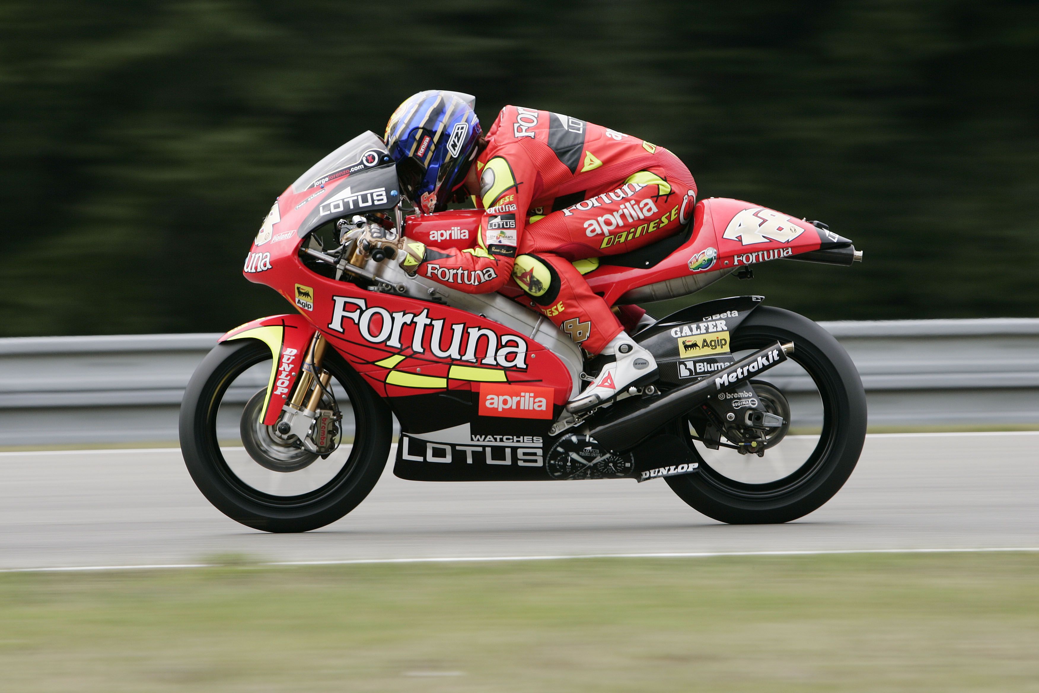 Jorge Lorenzo. 2006. Aprilia