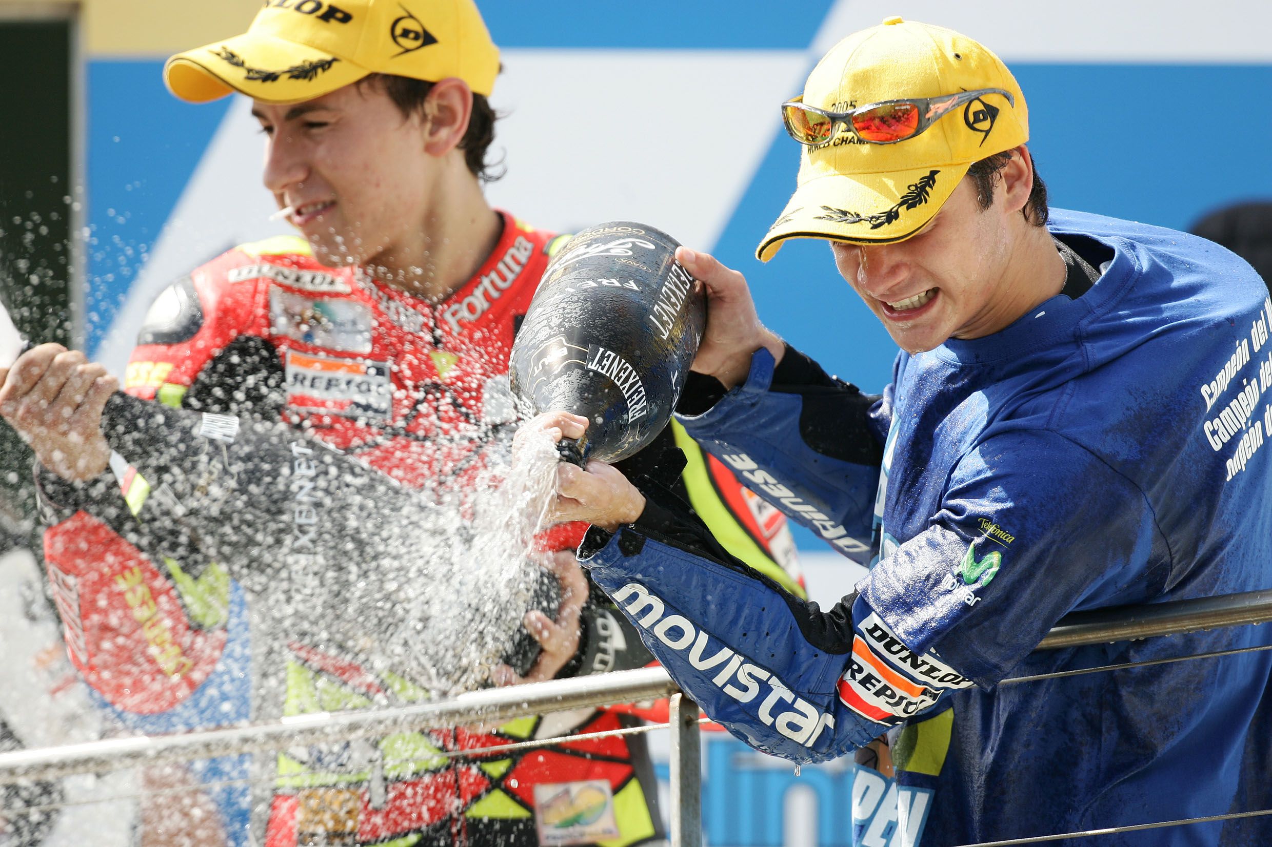 Jorge Lorenzo. 2005. Honda