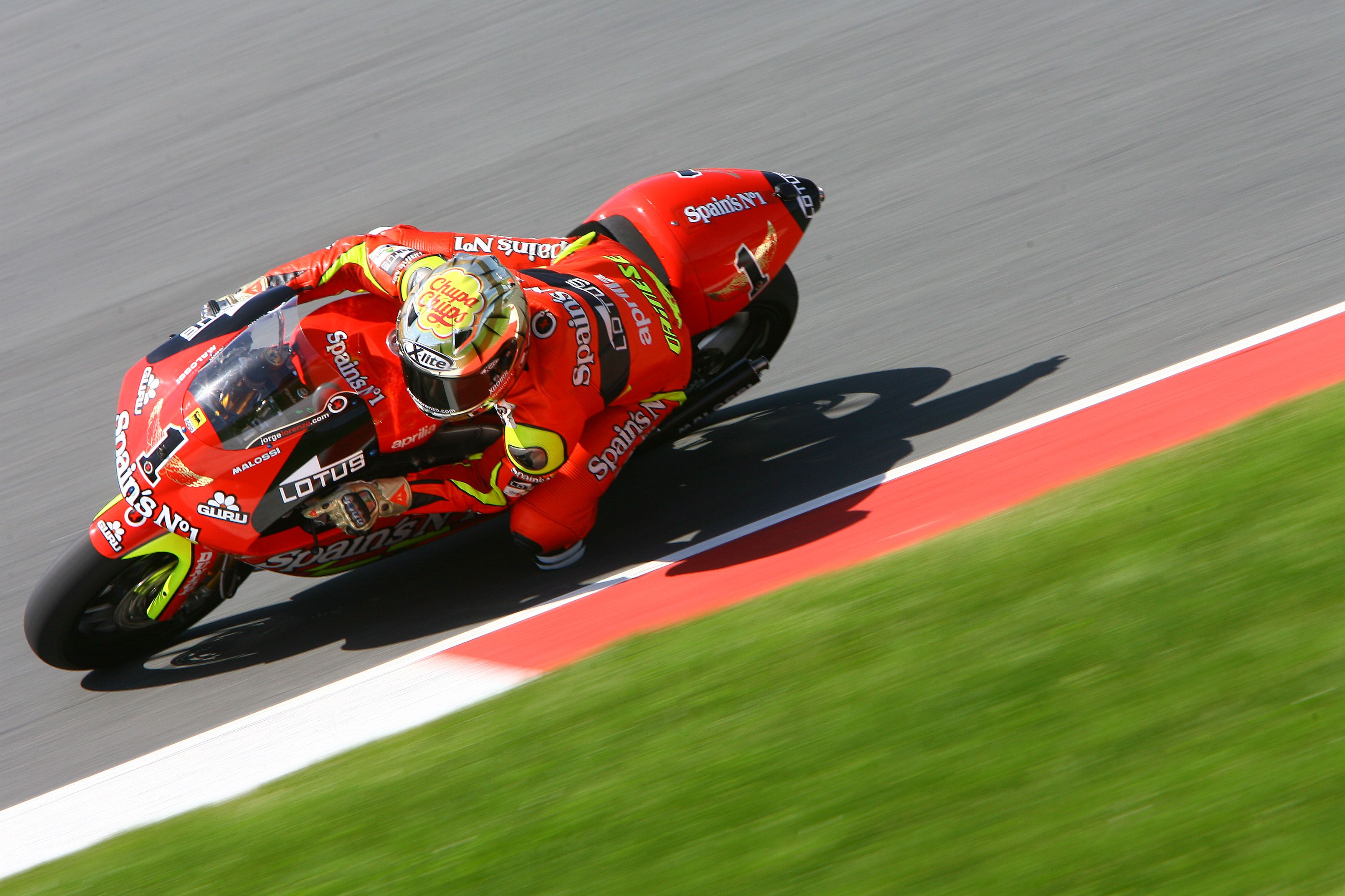 Jorge Lorenzo. 2007. Aprilia