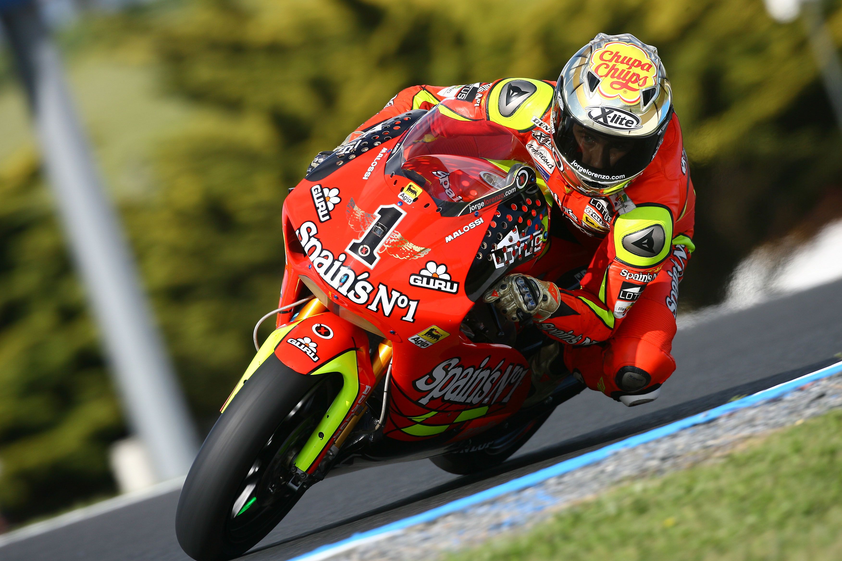 Jorge Lorenzo. 2007. Aprilia