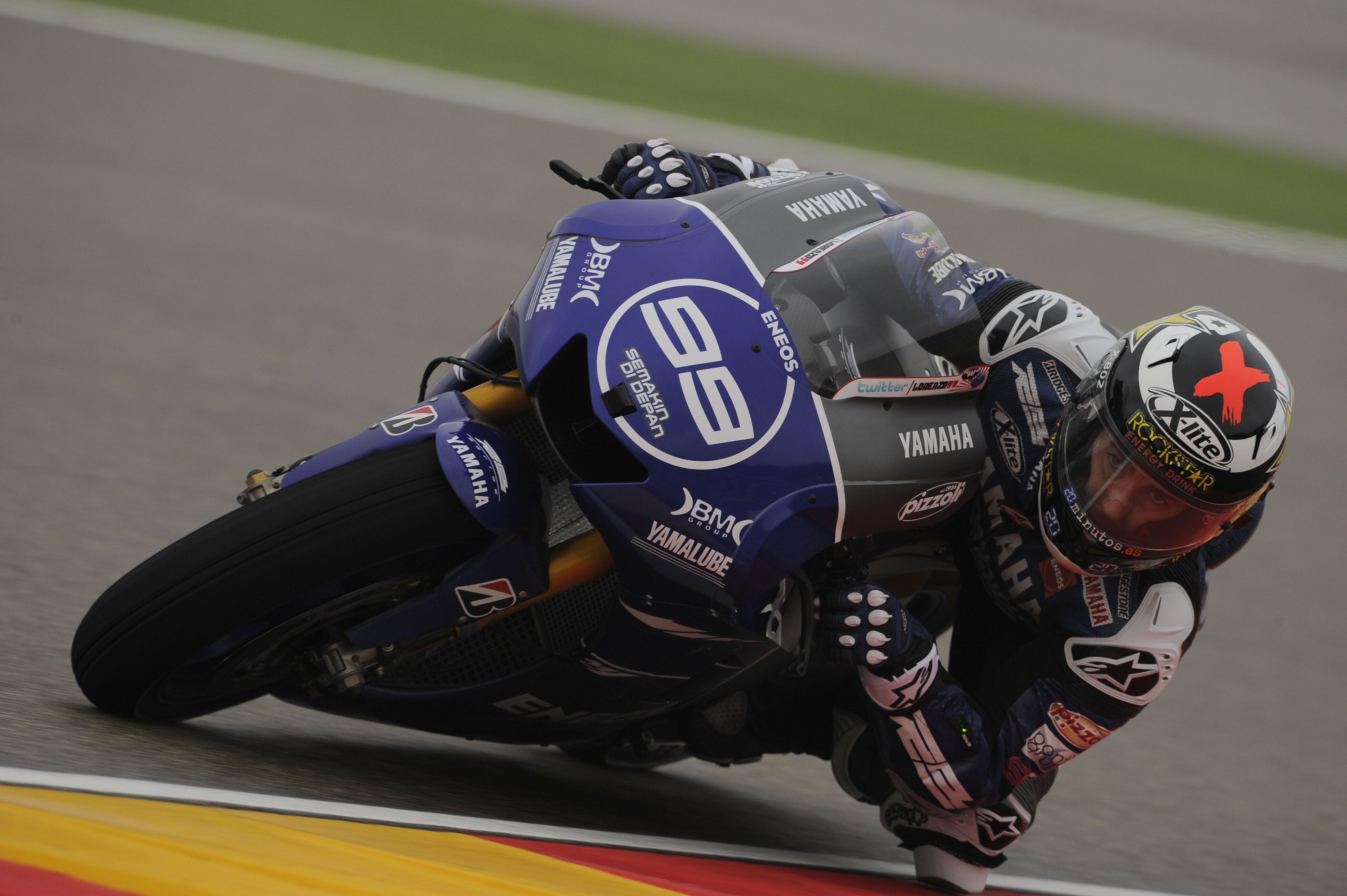 Jorge Lorenzo. 2012. Yamaha