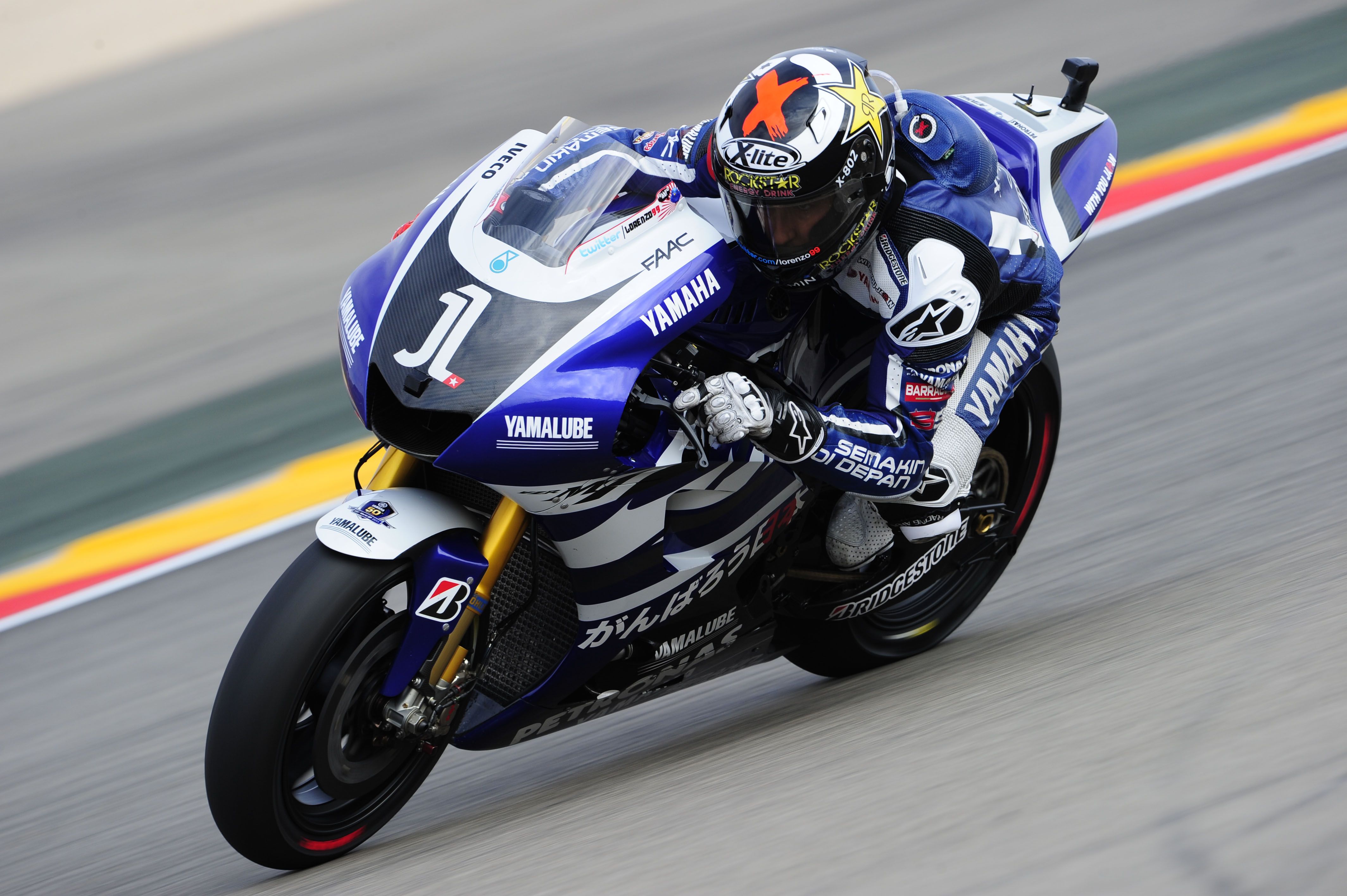 Jorge Lorenzo. 2011. Yamaha