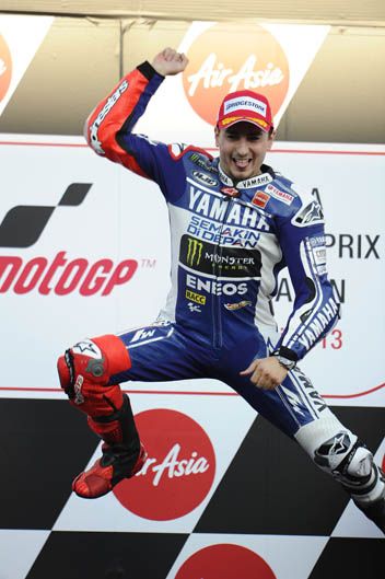 Jorge Lorenzo. 2013. Yamaha