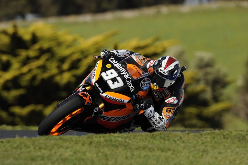 Gran Premio de Moto2 en Australia 2012
