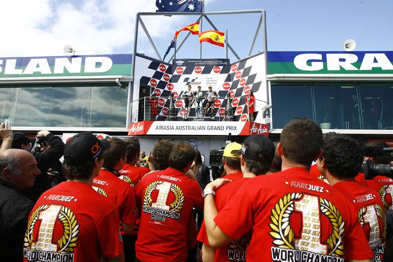 Gran Premio de Moto2 en Australia 2012