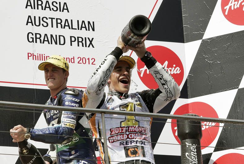Gran Premio de Moto2 en Australia 2012