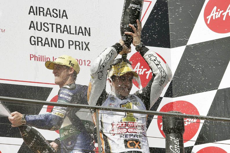 Gran Premio de Moto2 en Australia 2012