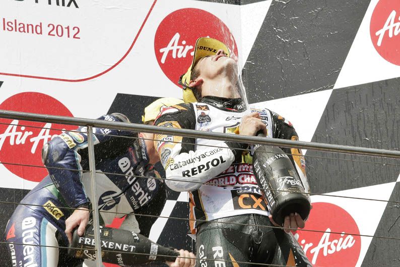 Gran Premio de Moto2 en Australia 2012