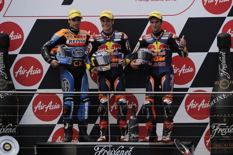 Moto3 en el Gran Premio de Australia 2012