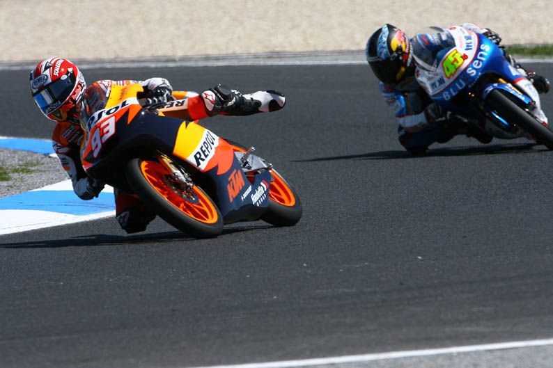 Marc Márquez. 2008. KTM