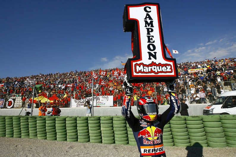 Marc Márquez. 2010. Derbi