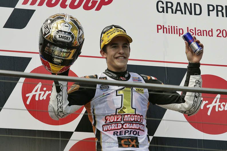 Marc Márquez. 2012. Suter