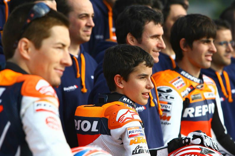 Marc Márquez. 2008. KTM