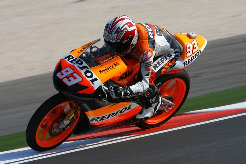Marc Márquez. 2008. KTM