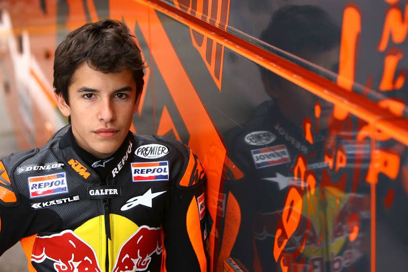 Marc Márquez. 2009. KTM