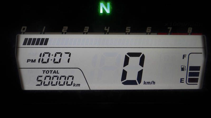 50.000 kms en Honda NC700X