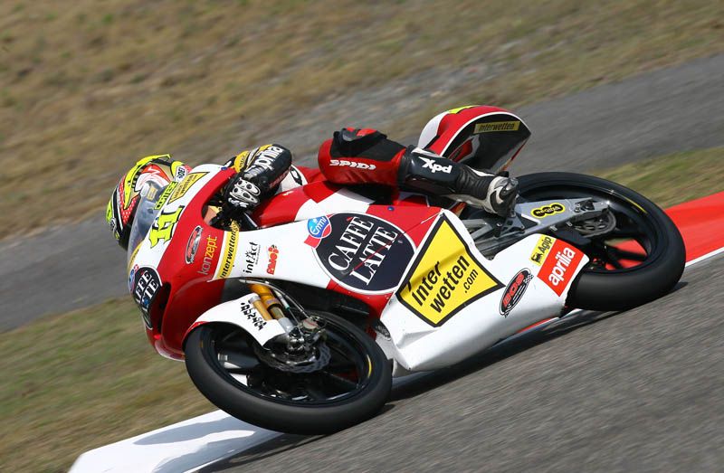 Sandro Cortese. 2008. Aprilia