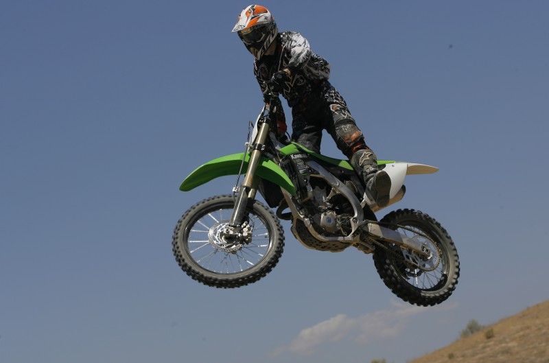 Comparativa cross 450 Moto Verde