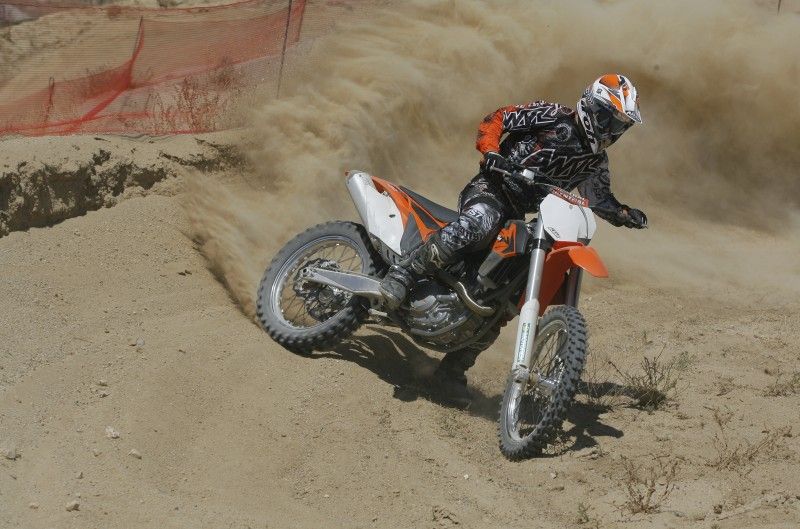 Comparativa cross 450 Moto Verde