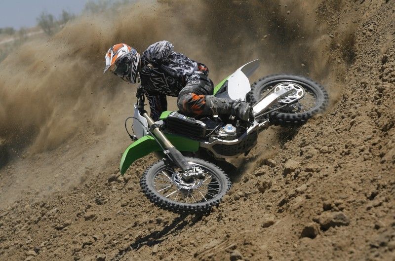 Comparativa cross 450 Moto Verde