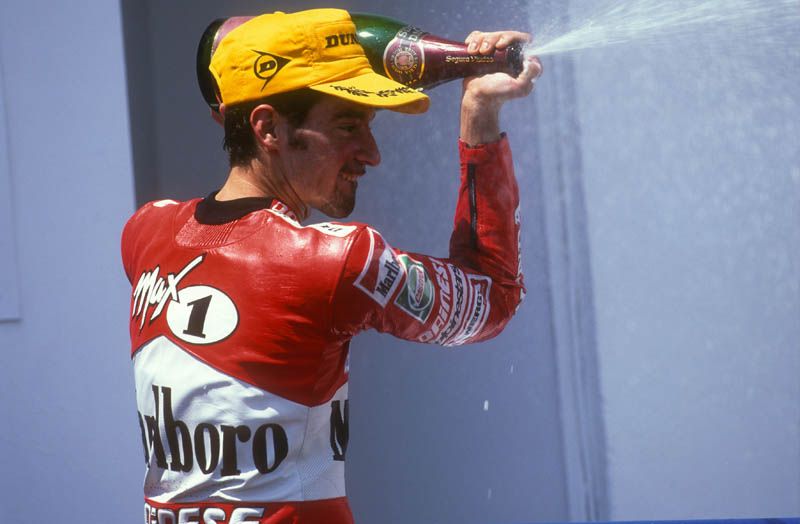 Max Biaggi (Honda). 1997