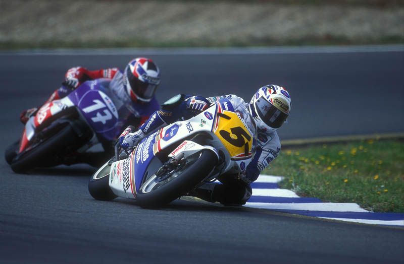 Max Biaggi (Honda). 1993