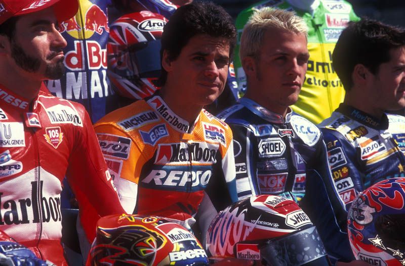Max Biaggi (Honda). 1998