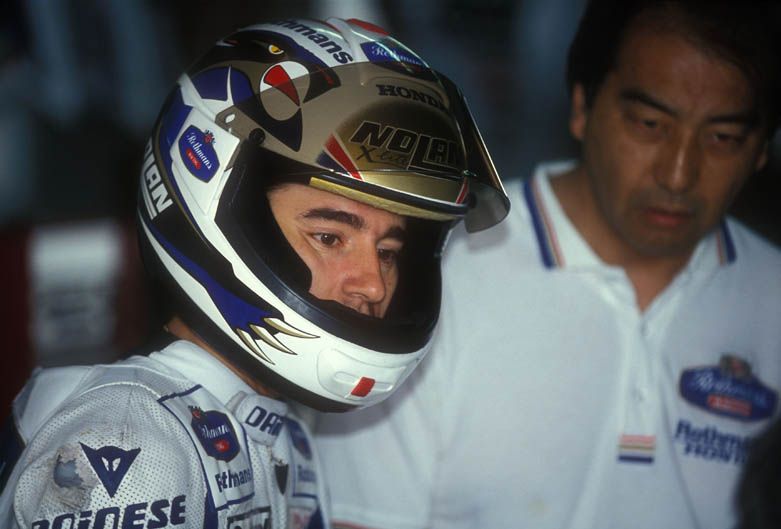 Max Biaggi (Honda). 1993