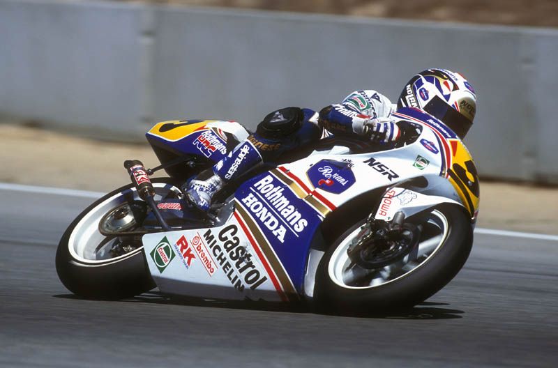 Max Biaggi (Honda). 1993