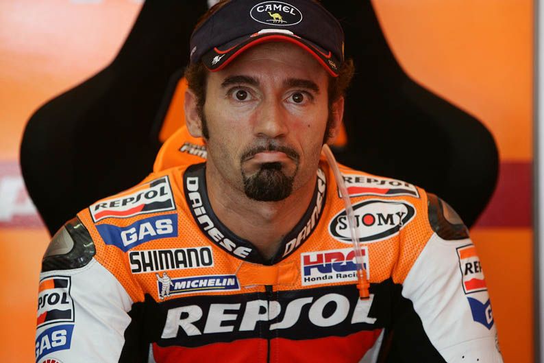 Max Biaggi (Honda). 2005