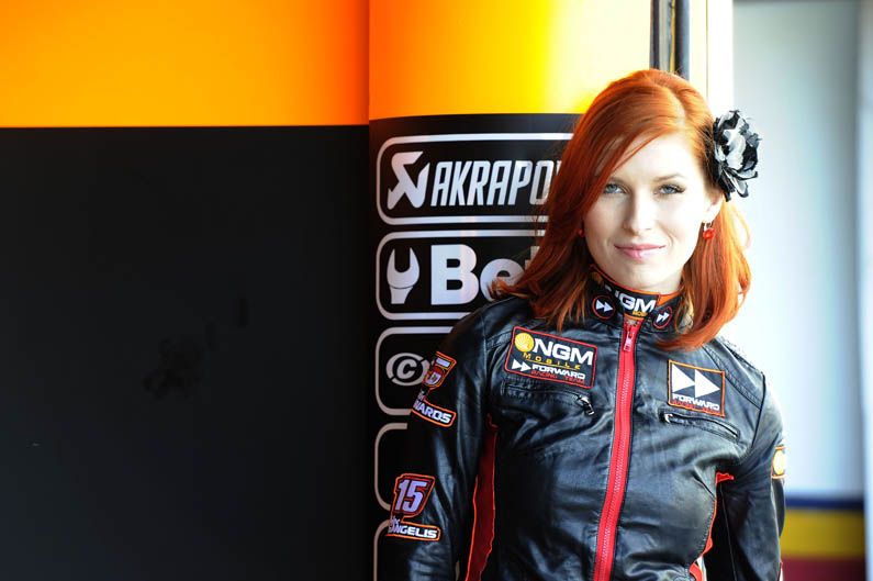 Las chicas del GP de Valencia 2012