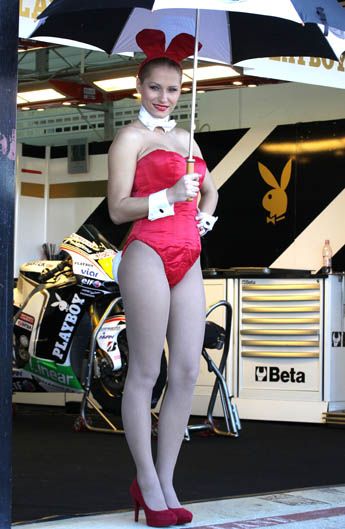 Las chicas del GP de Valencia 2012