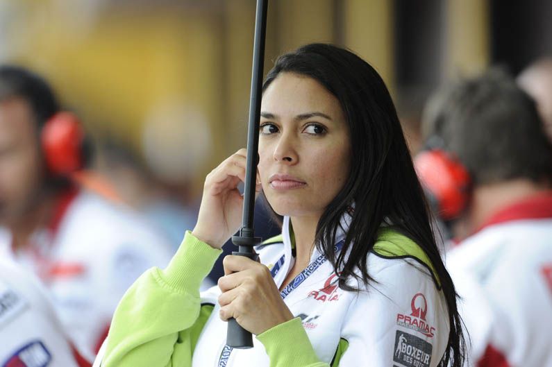 Las chicas del GP de Valencia 2012