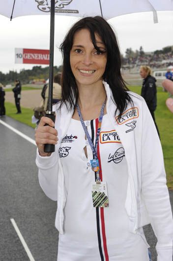 Las chicas del GP de Valencia 2012