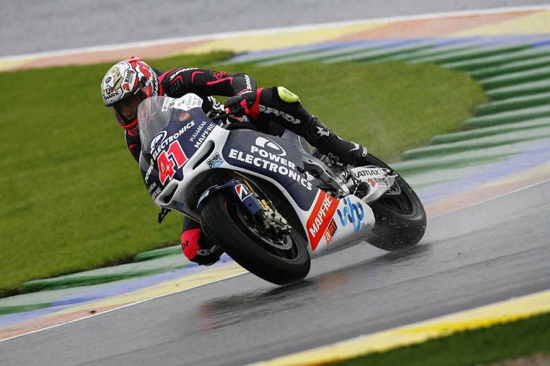 Aleix Espargaró. Entrenamientos Valencia. Pretemporada 2013