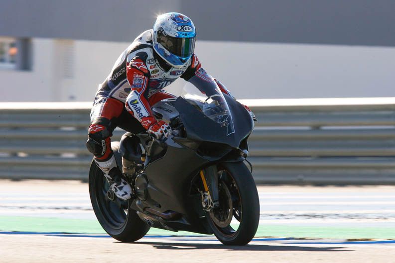 Carlos Checa. Pretemporada 2013. Jerez