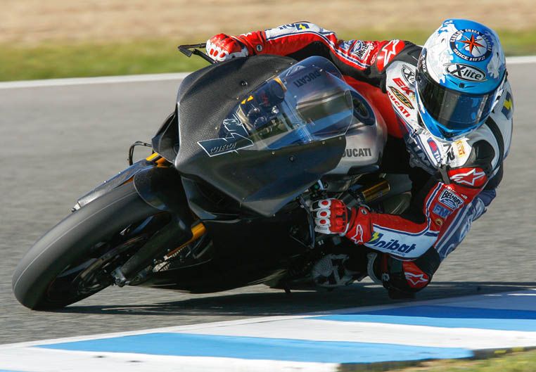 Carlos Checa. Pretemporada 2013. Jerez