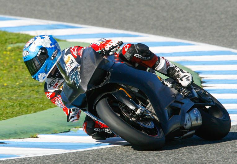Carlos Checa. Pretemporada 2013. Jerez