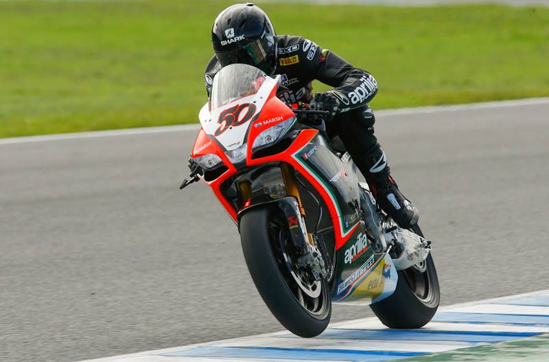 Sylvain Guintoli. Pretemporada 2013. Jerez
