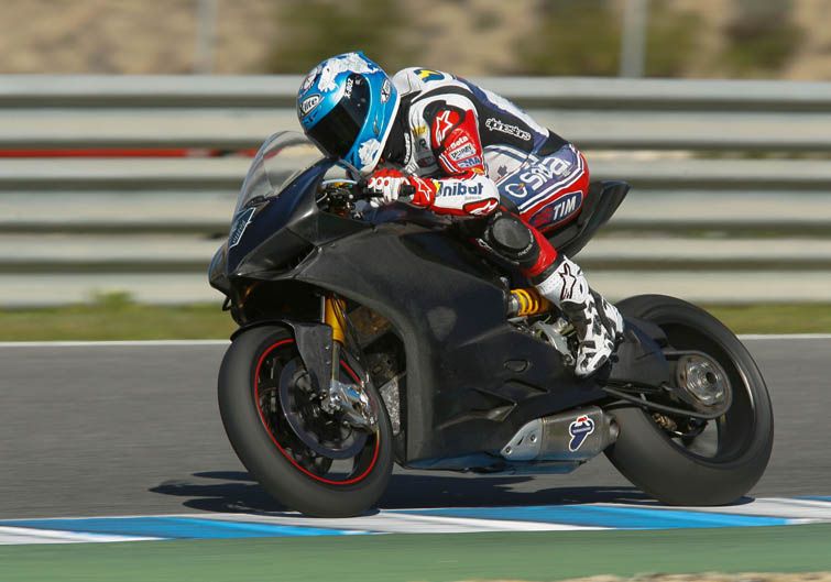 Carlos Checa. Pretemporada 2013. Jerez