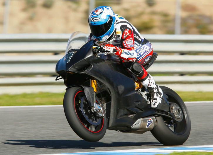 Carlos Checa. Pretemporada 2013. Jerez