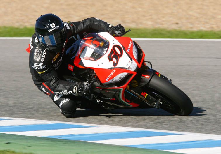 Sylvain Guintoli. Pretemporada 2013. Jerez